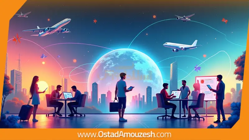 مهاجرت، تحصیل و کار