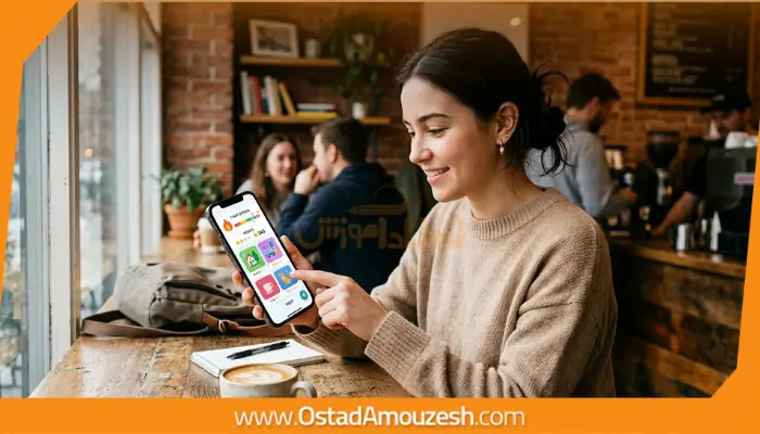 مدل ترکیبی یادگیری زبان انگلیسی
