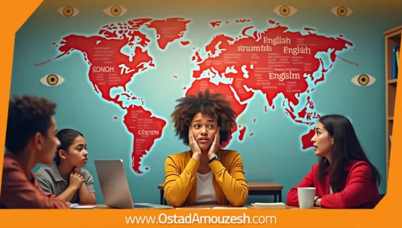 روش غلبه بر استرس مکالمه انگلیسی در کلاس و مصاحبه