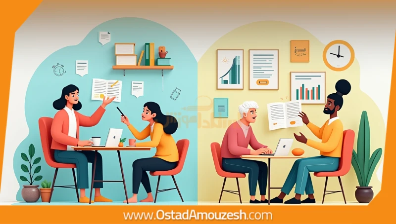 چالش‌ها و راهکارهای یادگیری زبان انگلیسی برای بزرگسالان